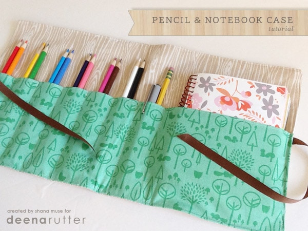 Sewing Project: DIY Notebook Pen Holder